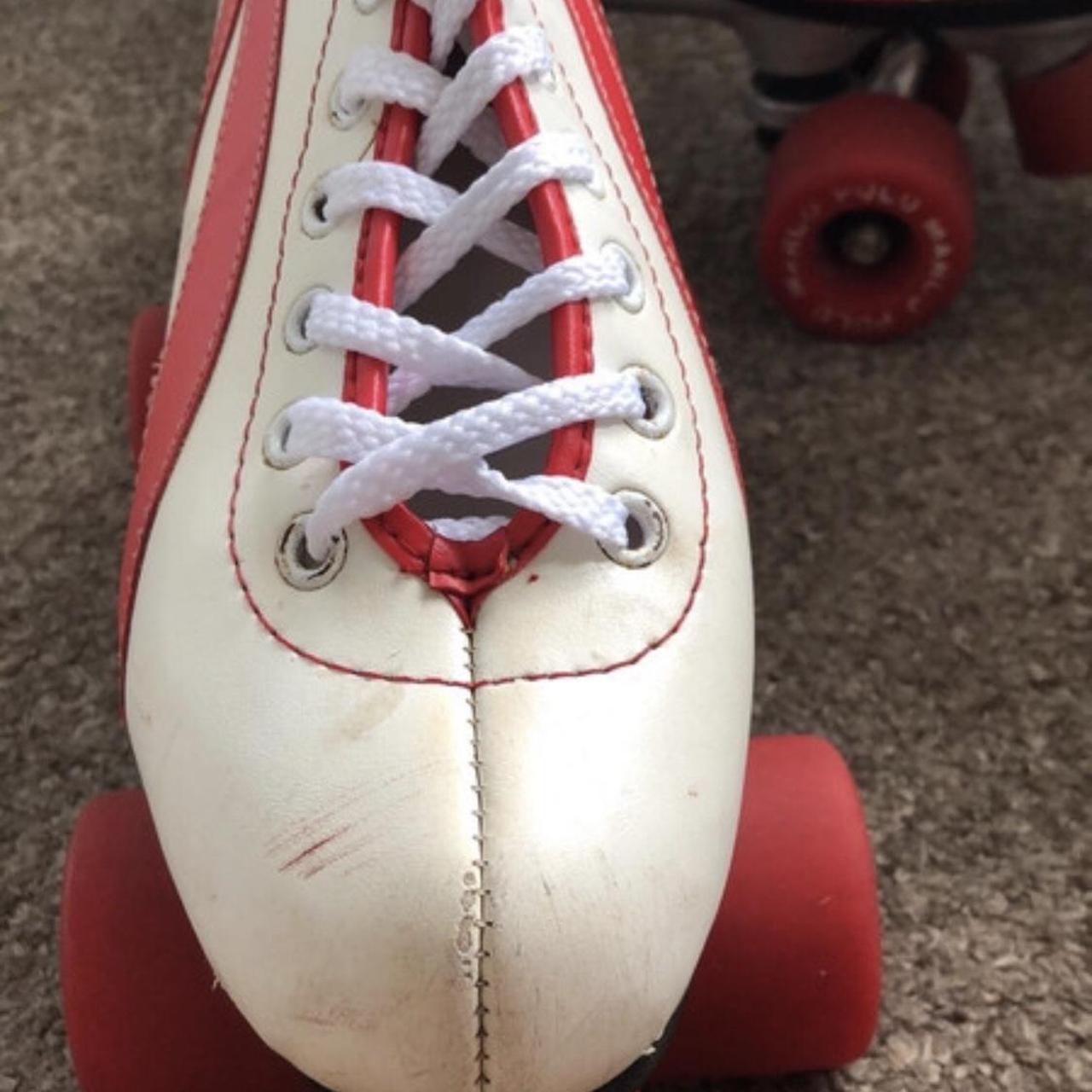 Vintage marco polo skates worn condition shown in | Depop