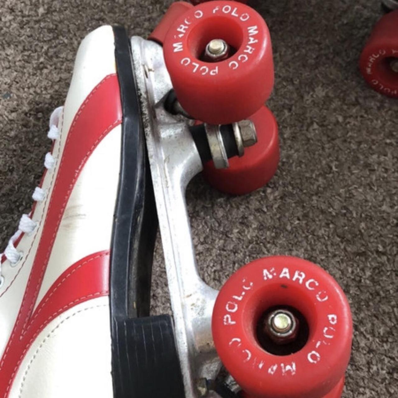 Vintage marco polo skates worn condition shown in | Depop