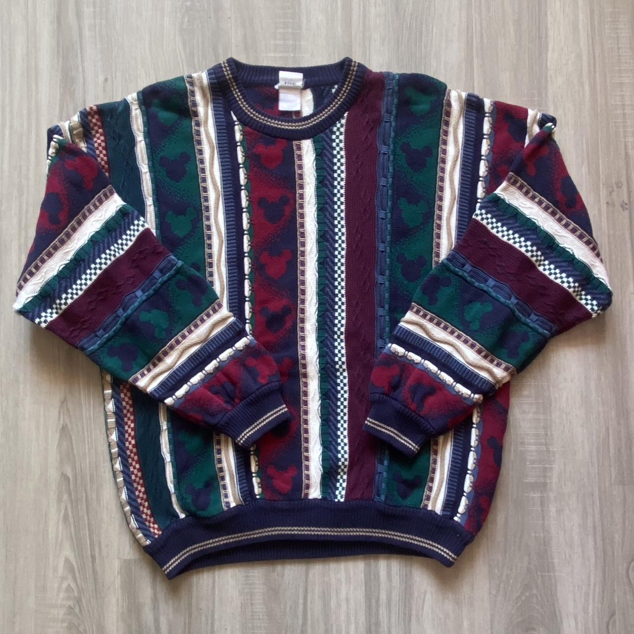 Vintage Disney / Coogi factory style sweater XL