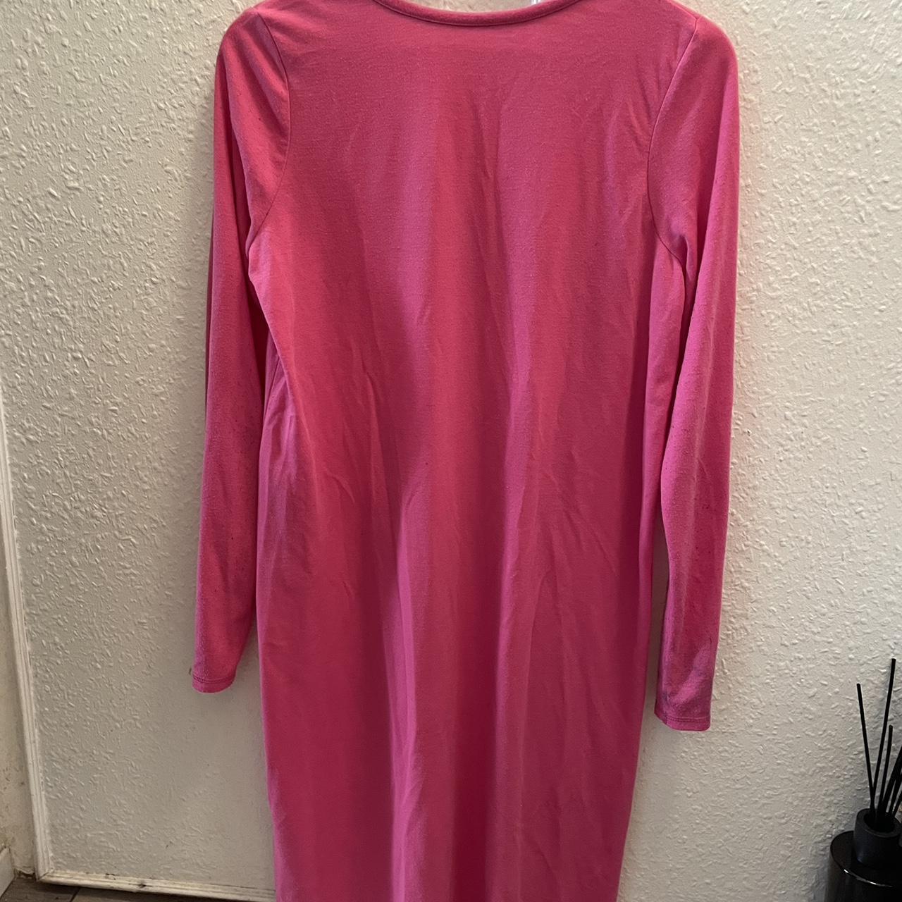 Rare Hot Pink Hello Kitty Large Cotton Night Dress... - Depop