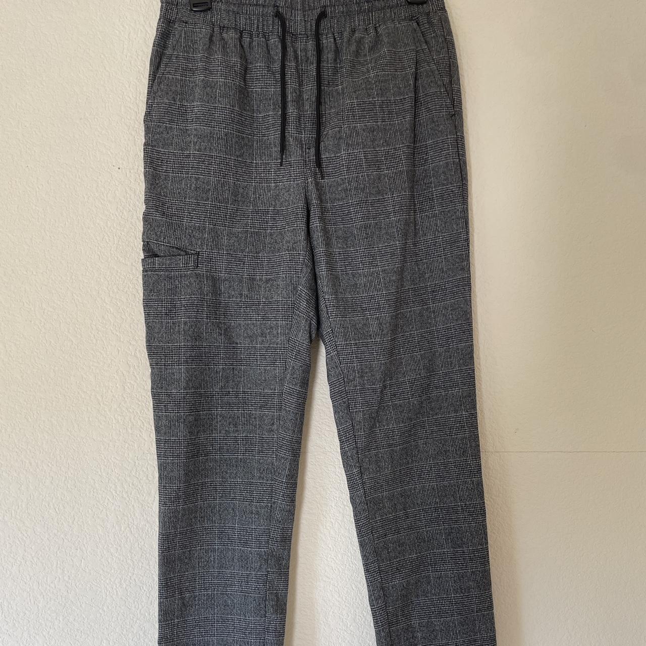 Original Use Men's Grey and Black Joggerstracksuits Depop