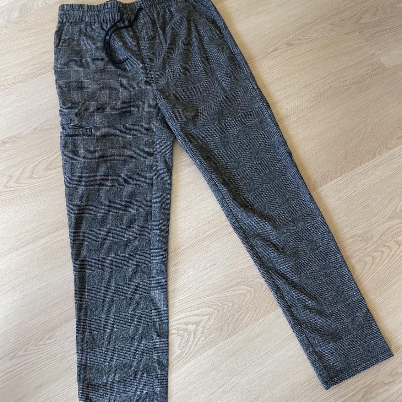 Original Use Men's Grey and Black Joggerstracksuits Depop