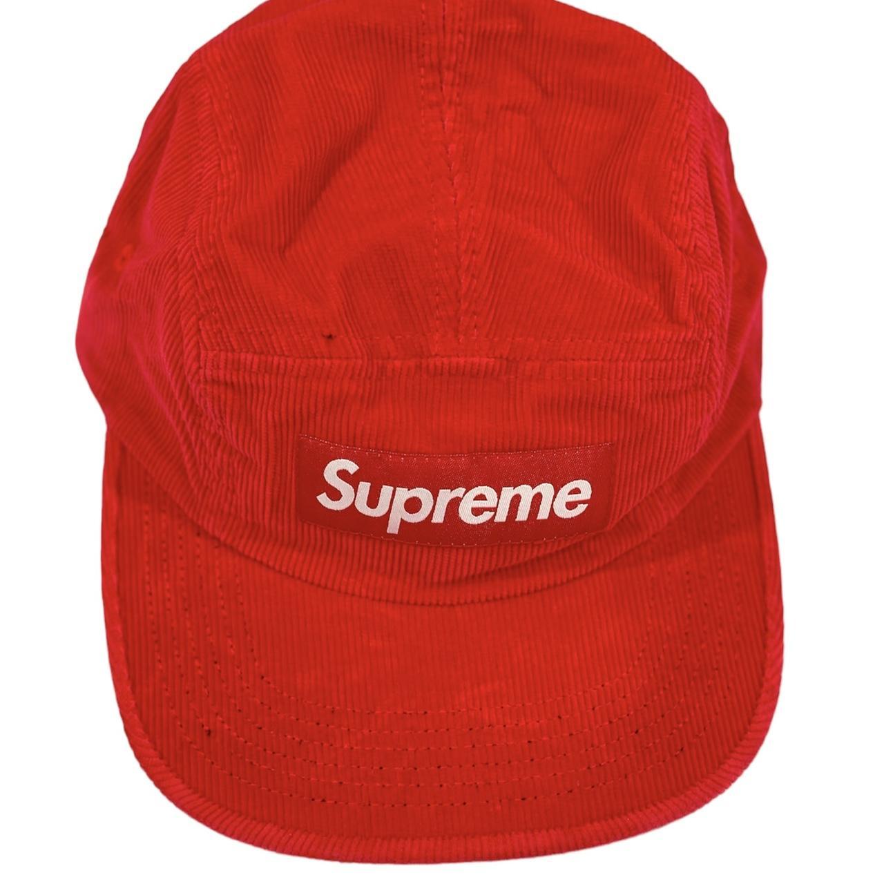 Supreme camp hot sale cap red