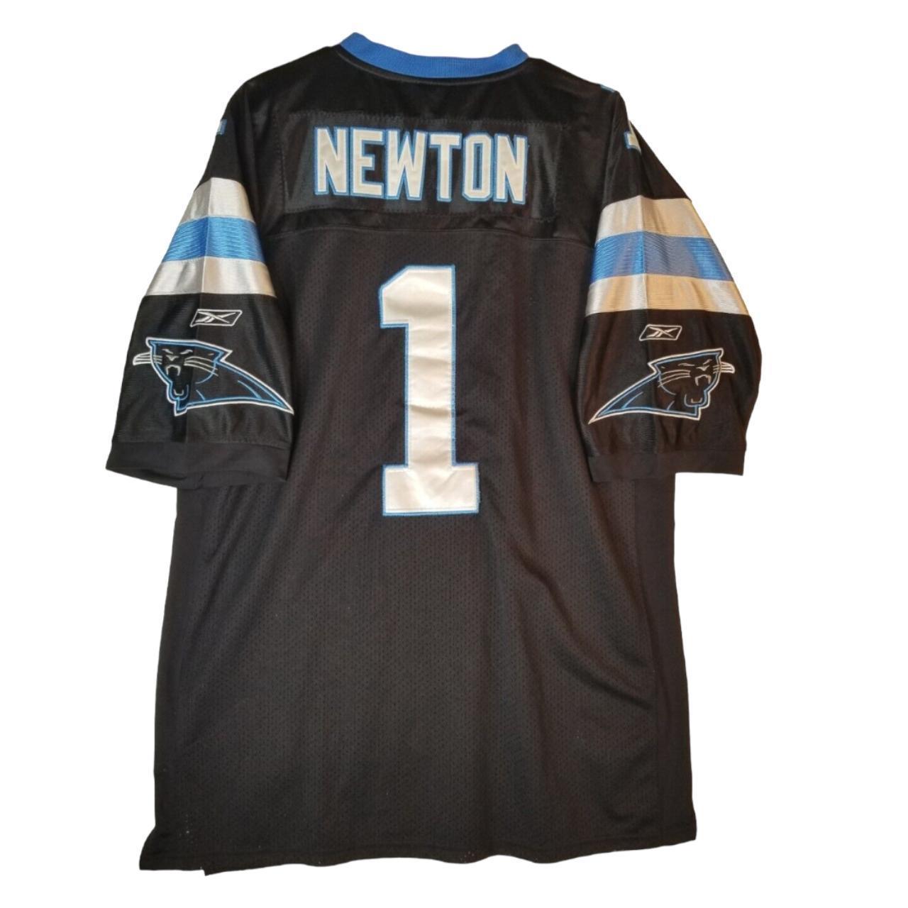 Cam Newton Jersey T-Shirt Carolina Panthers NFL - Depop