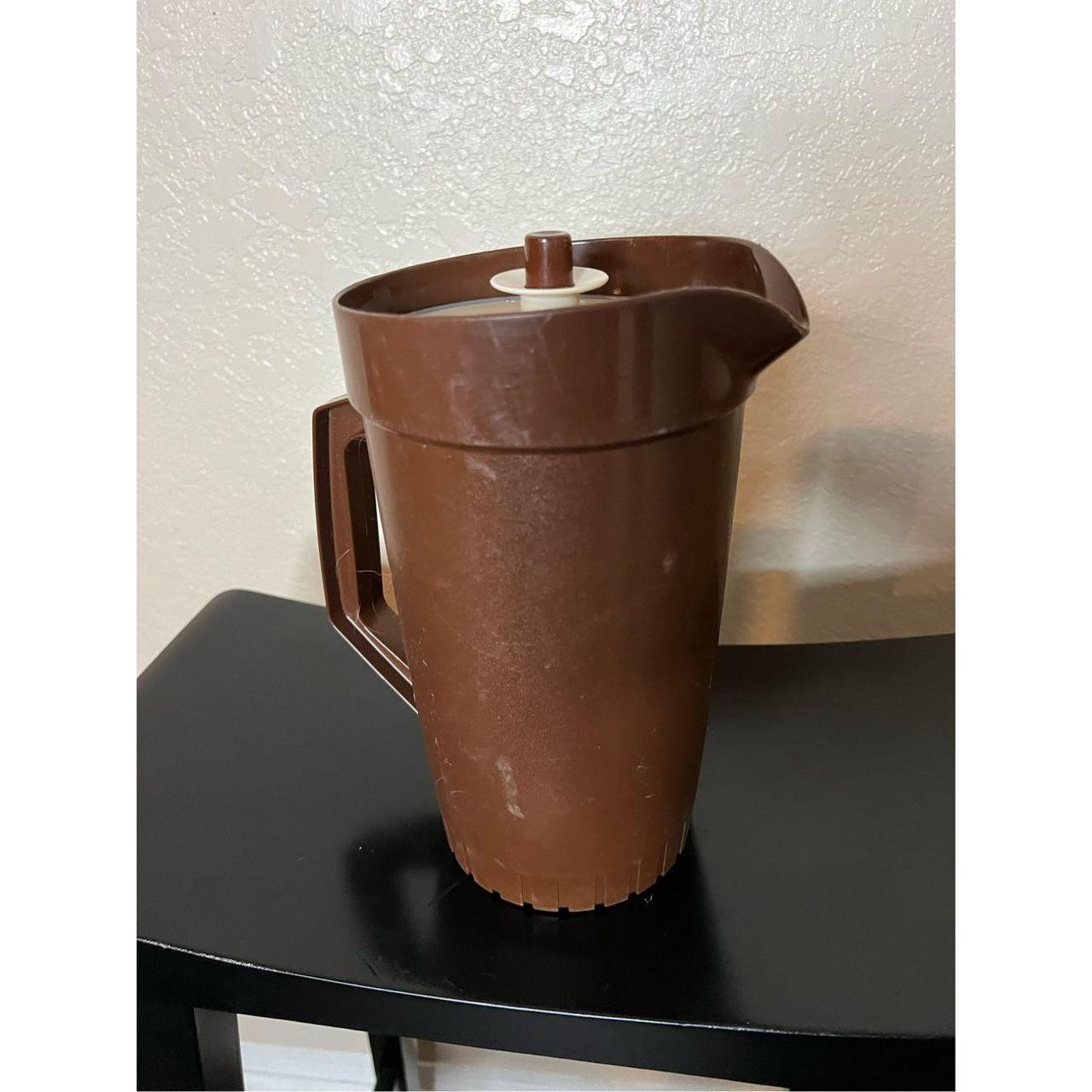 Tupperware Brown Pitchers