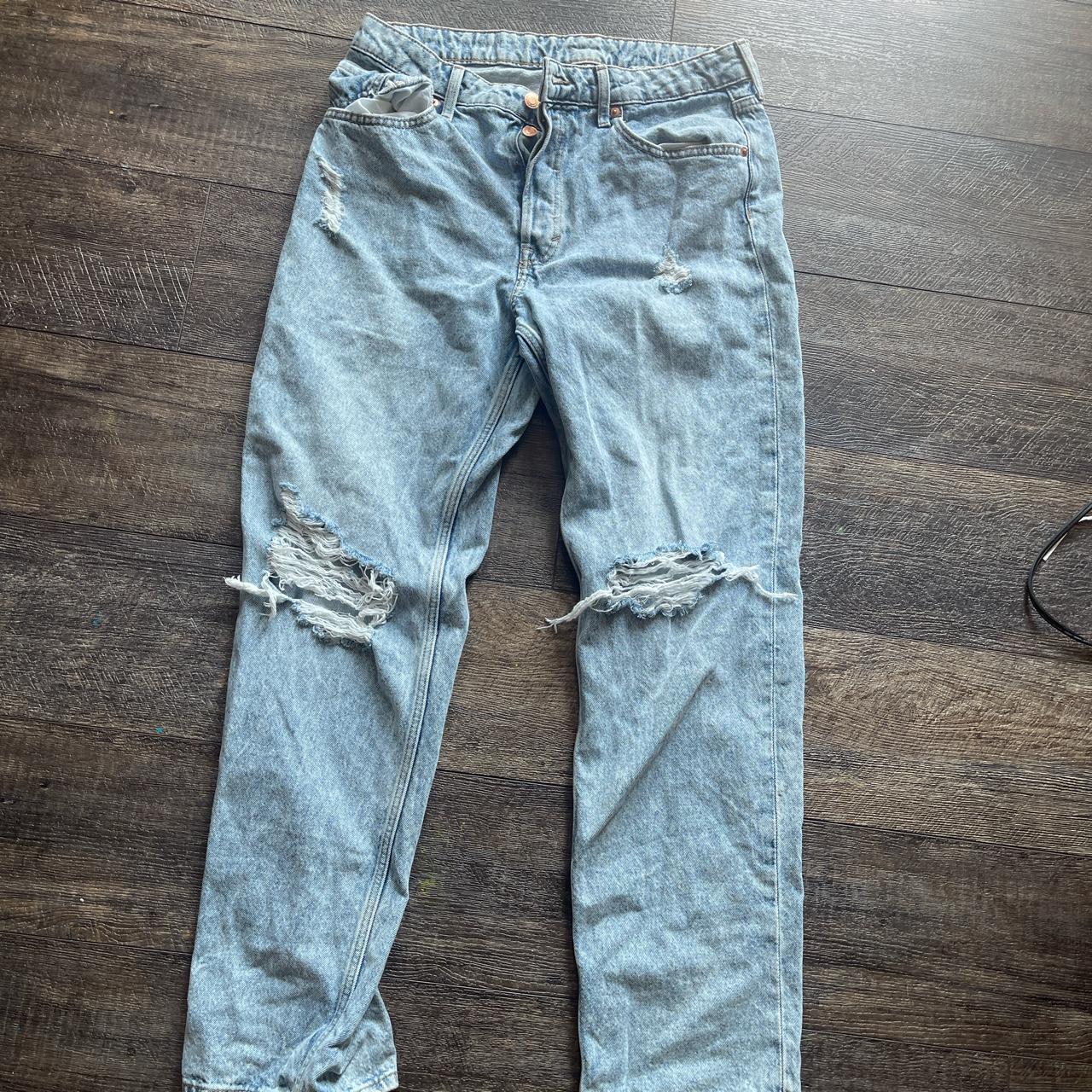H&M DENIM JEANS SIZE 8 Depop