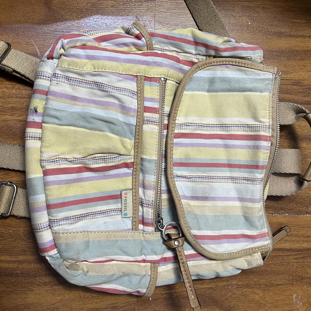 Fossil Women's Backpacks - Multi/Tan – Fossil pas… - image 1