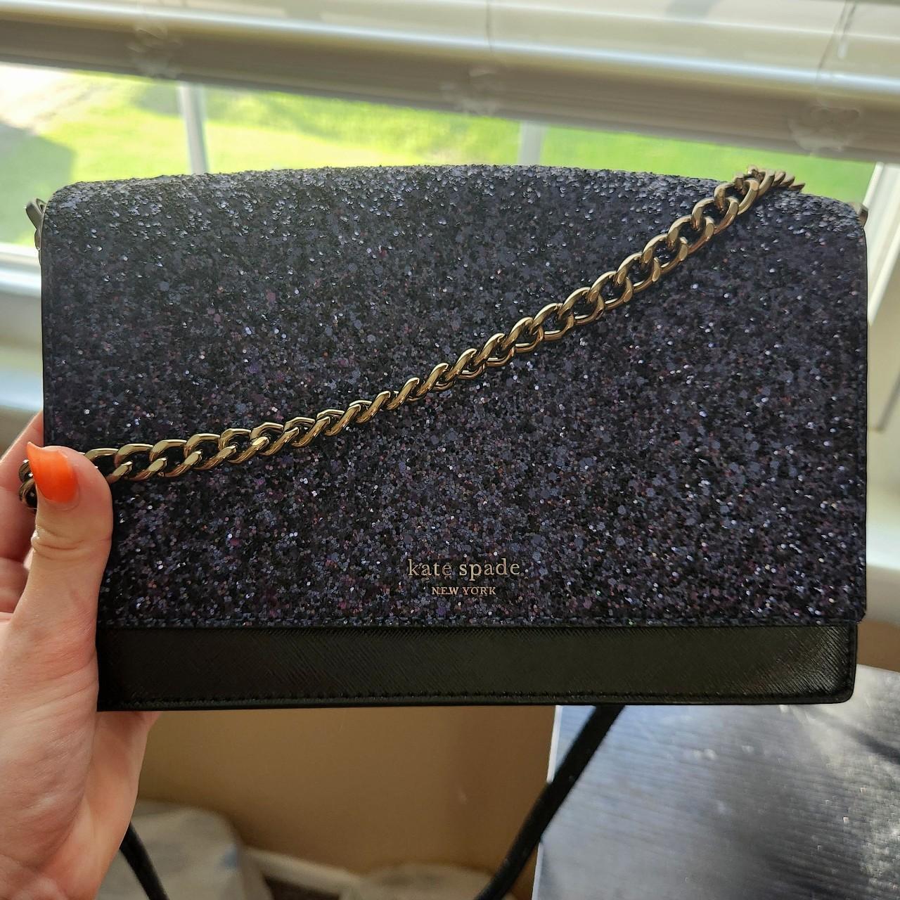 Kate spade cameron glitter top crossbody