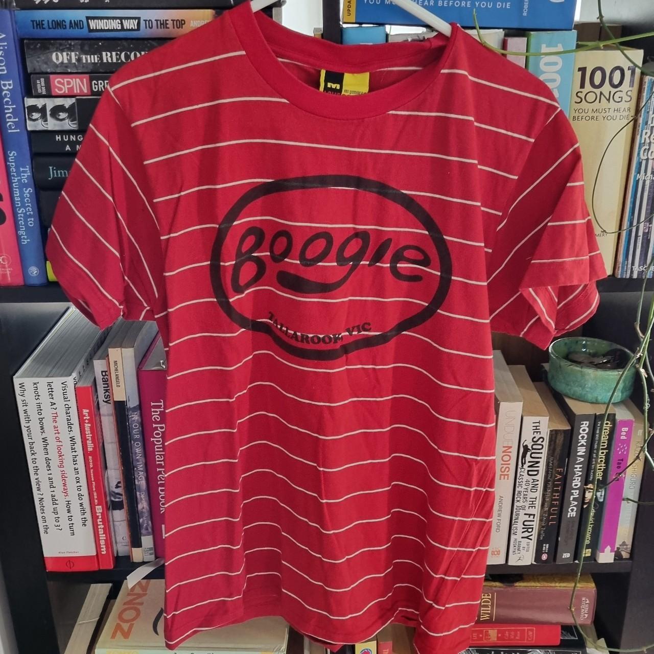 BOOGIE festival tee 💃unisex size medium, modelled... - Depop