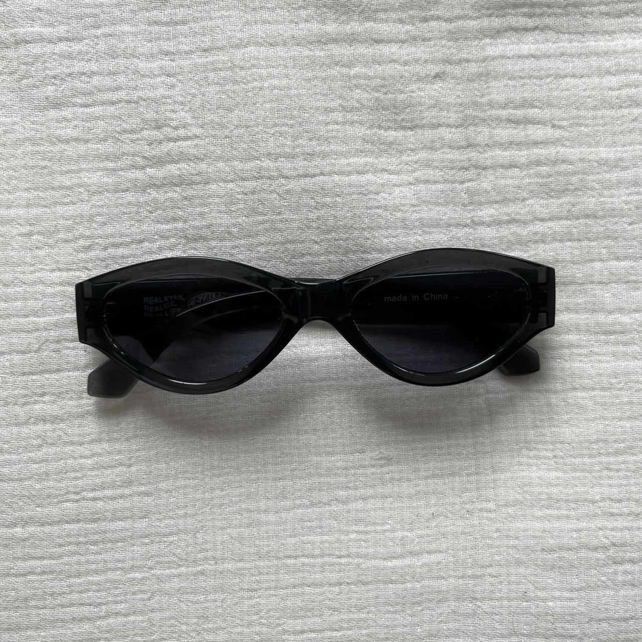 Cute black sunglasses from petals and peacocks - Depop