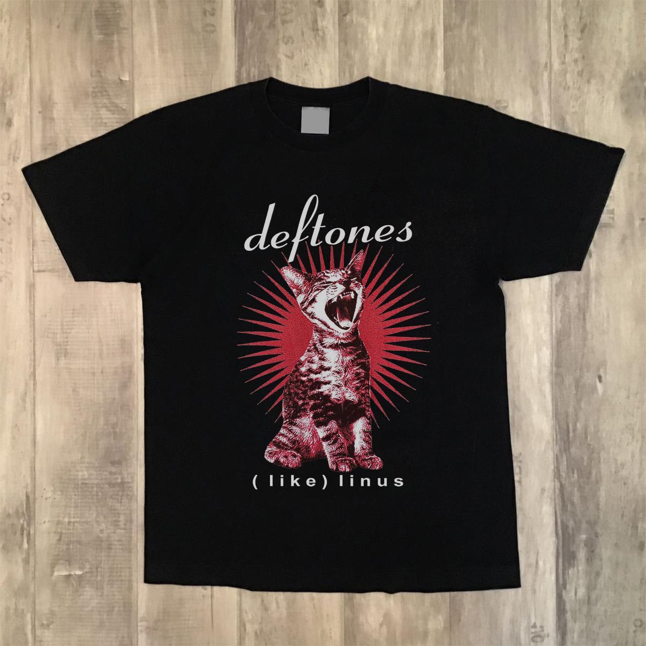 Deftones Like Linus Black T-Shirt Gildan T-Shirt... - Depop