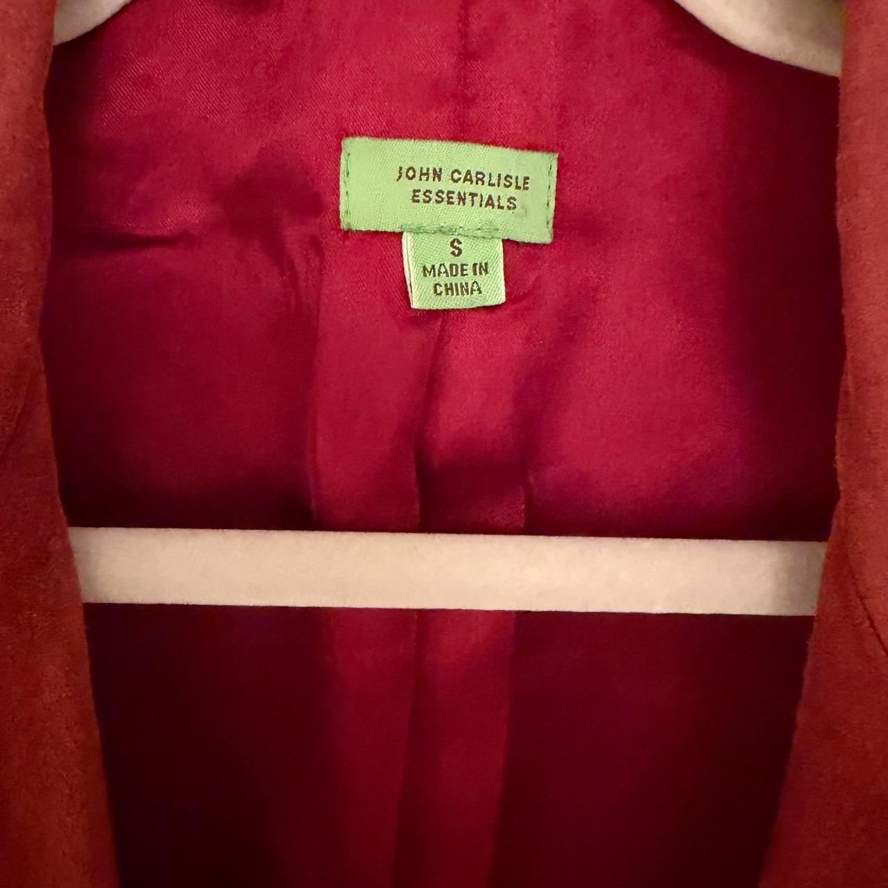 Source Unknown Men's Blazer Jacket - Red/Burgundy… - image 3