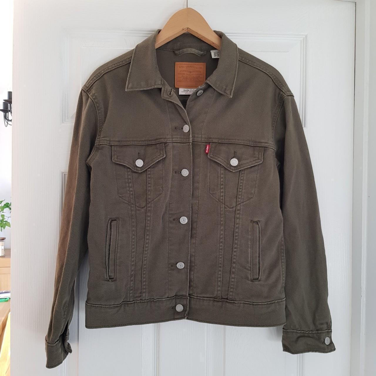 Khaki 2025 levi jacket