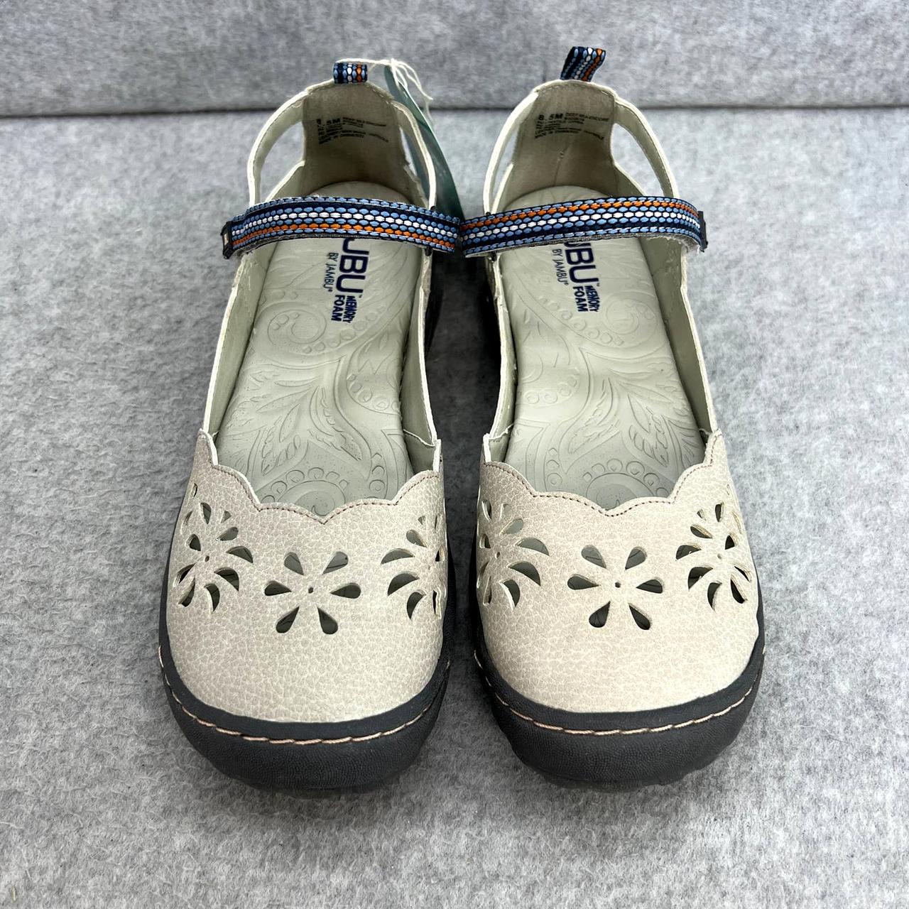 Jambu Women's Grey Balletshoes Depop