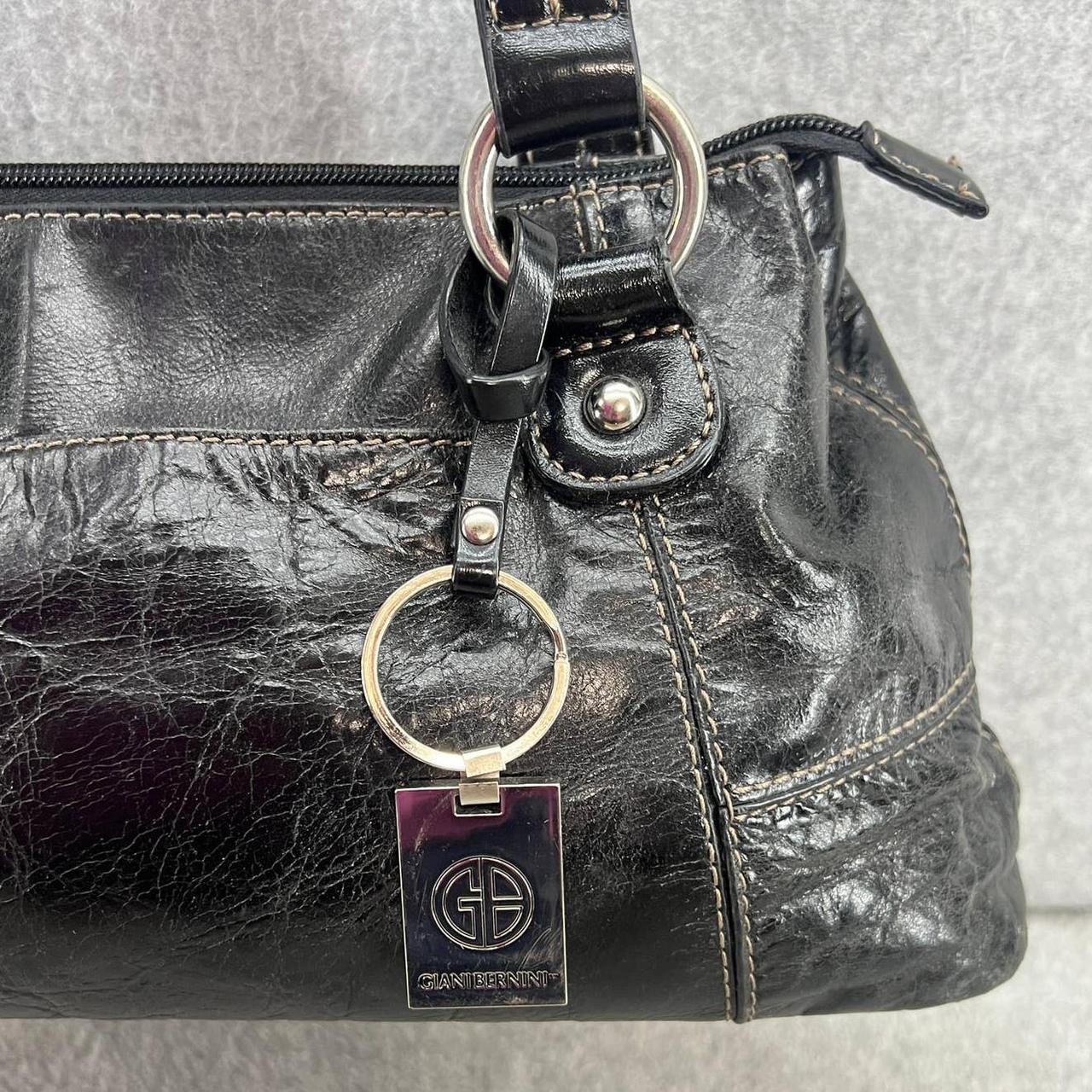 Giani Bernini medium sized black leather double - Depop