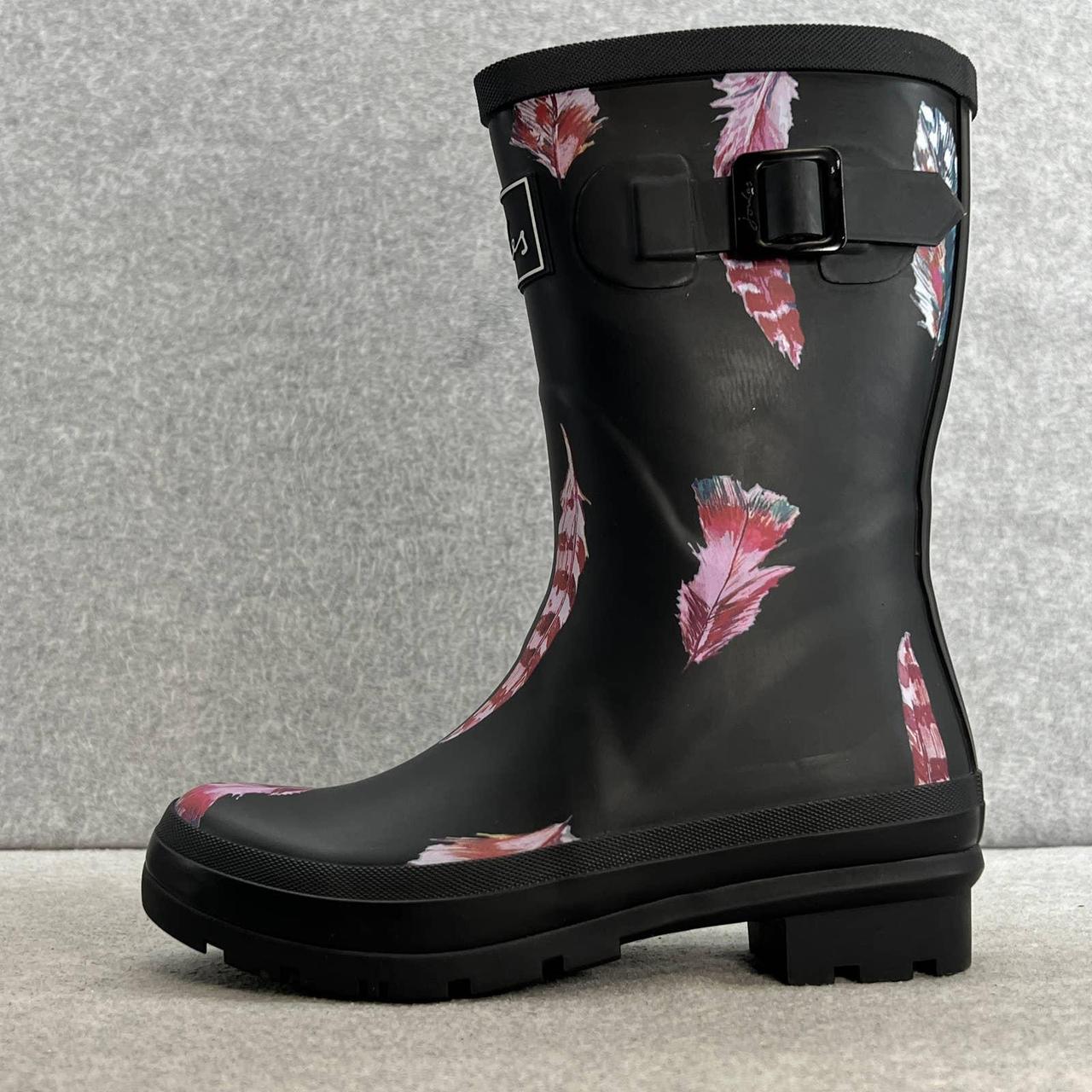 Joules mid cheap calf rain boots