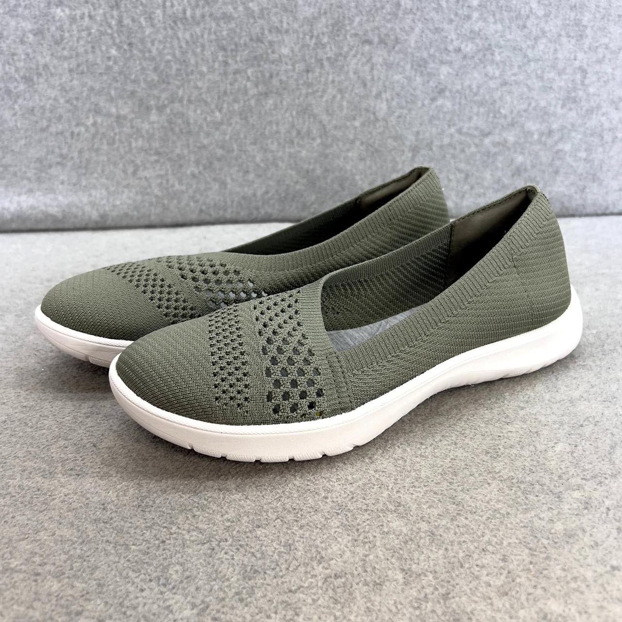 Clarks Adella Moon Knit Comfort Sneaker Low Shoe - Depop