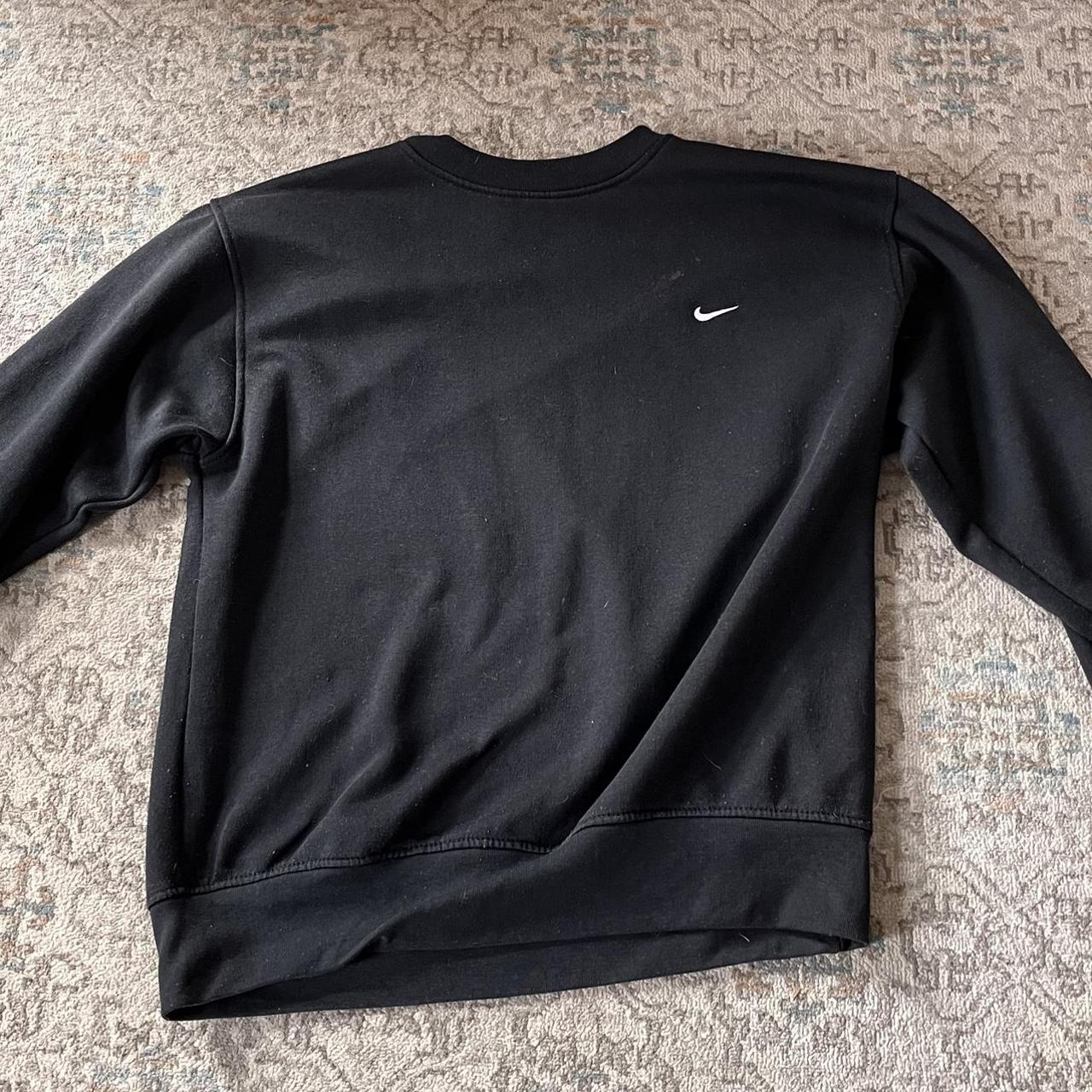 mens nike sweatshirt black