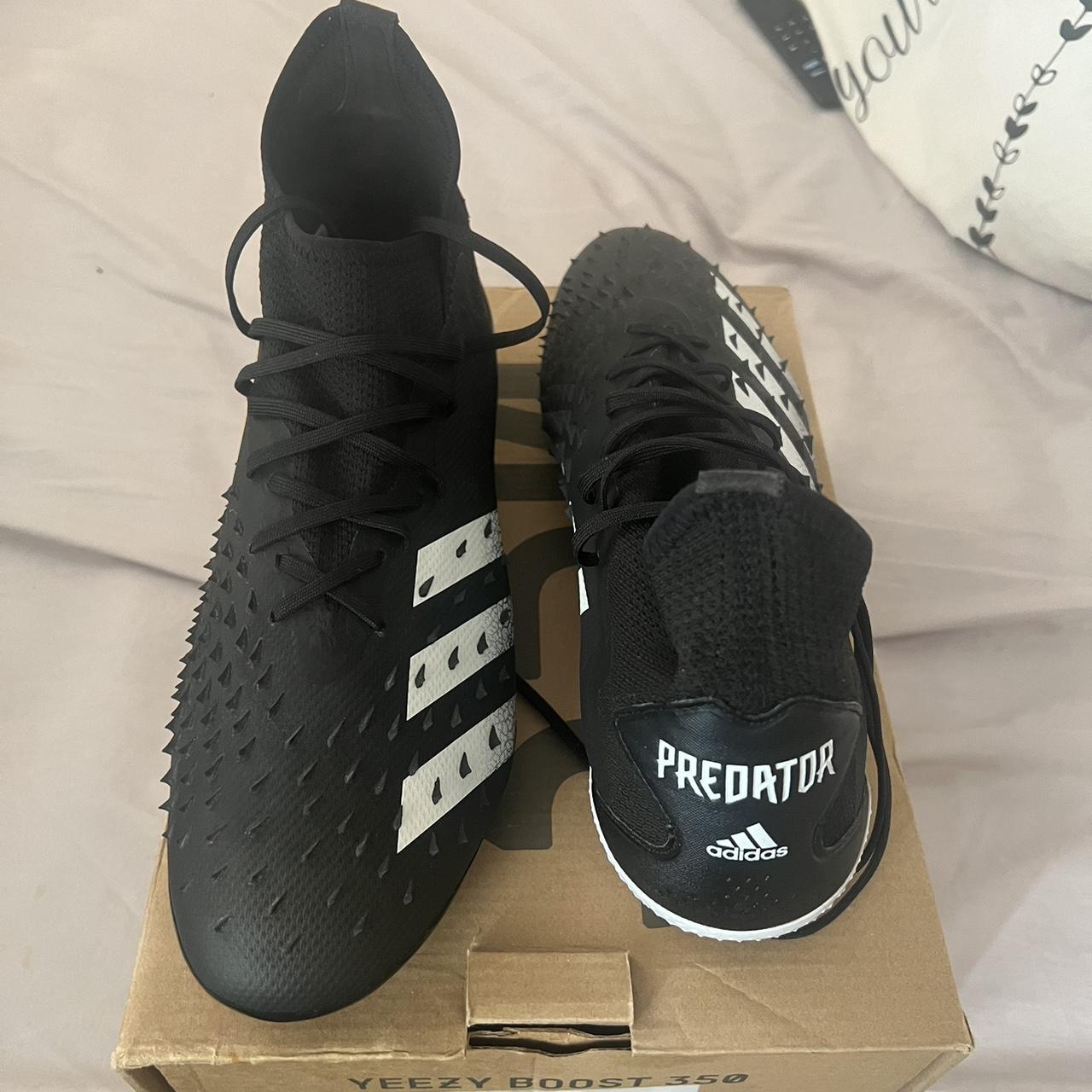 ADIDAS PREDATOR black and white freak 2 football... - Depop