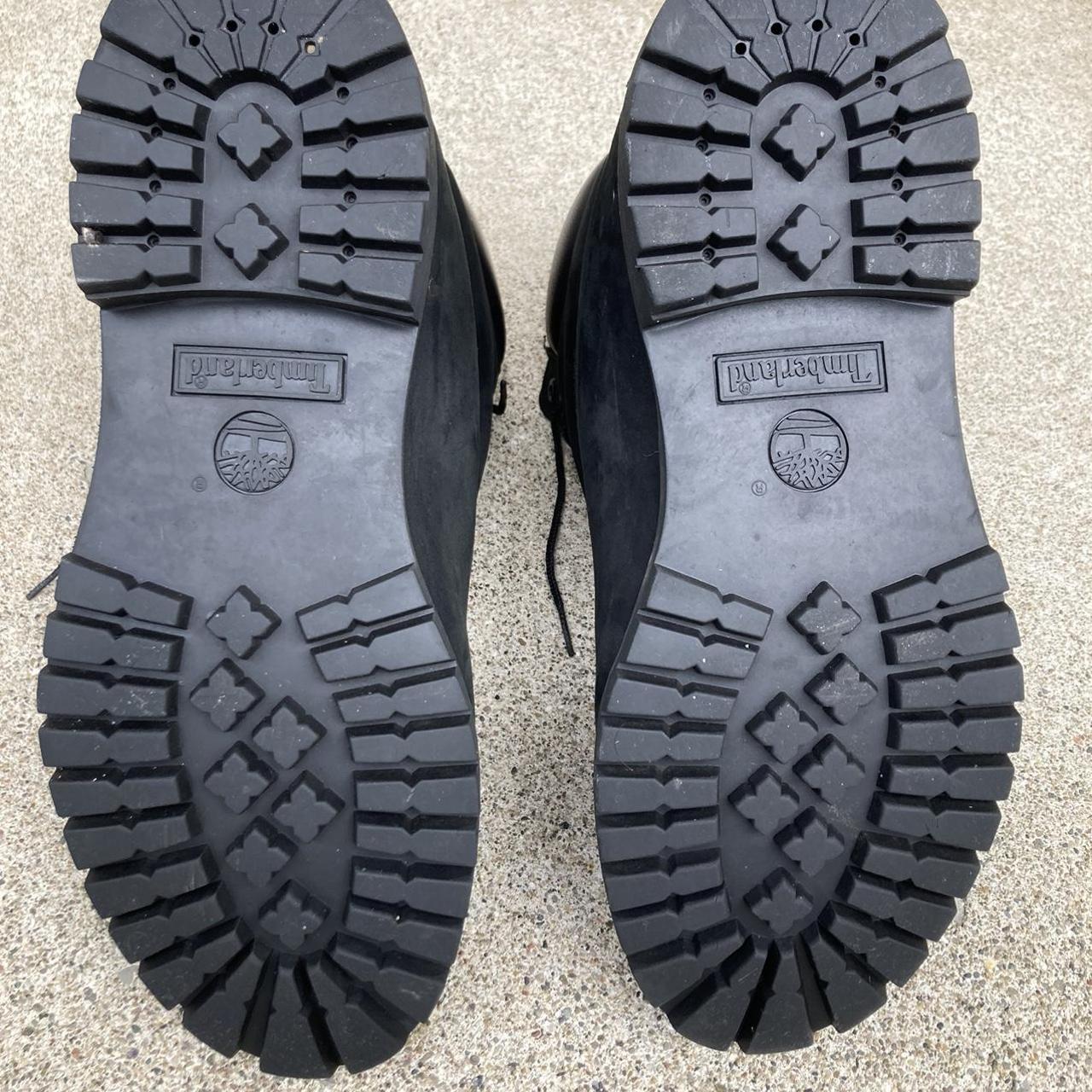 Black Timberland Boots Size 11 - Depop