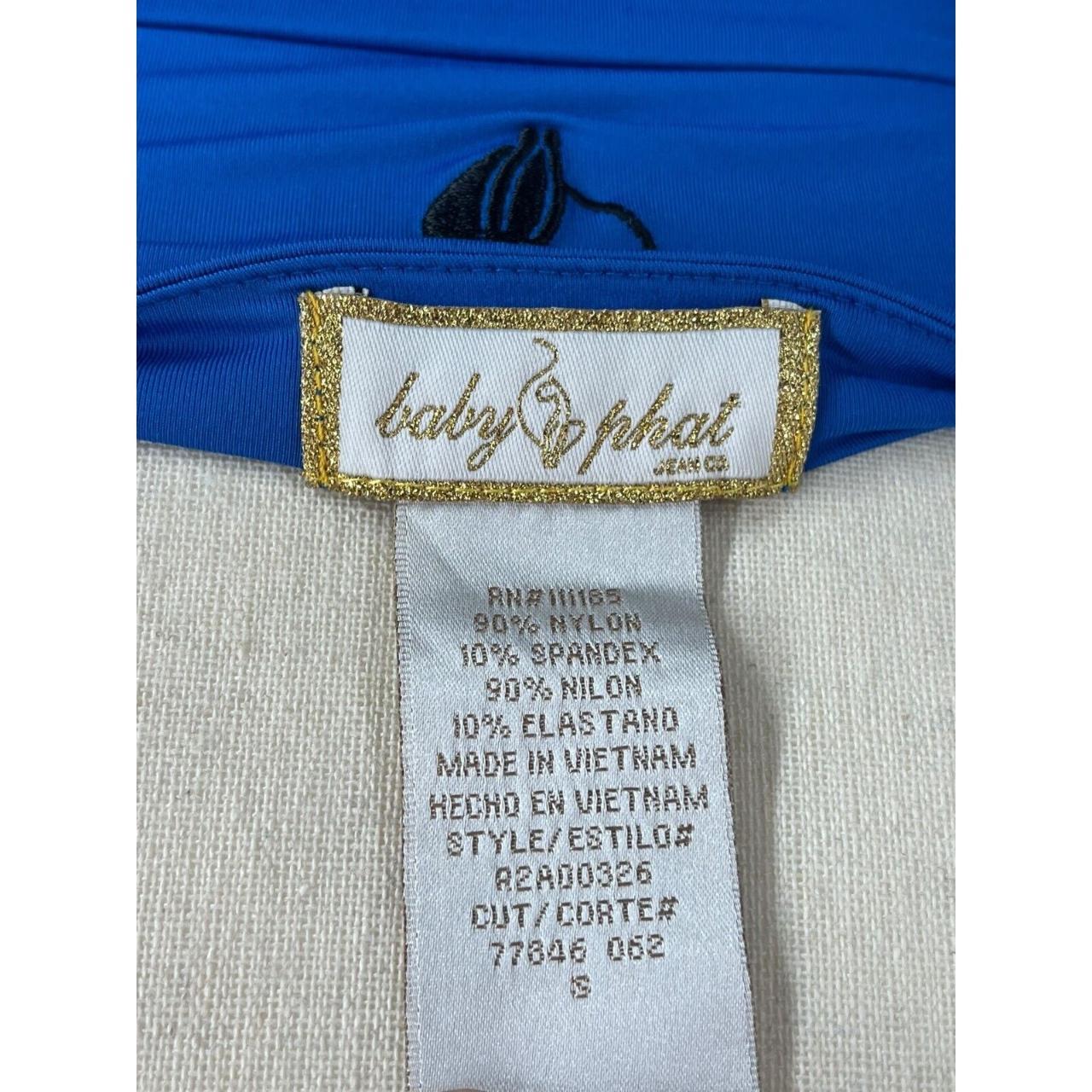 Baby Phat Women's Blouse - Blue - S – VTG Y2K Bab… - image 7
