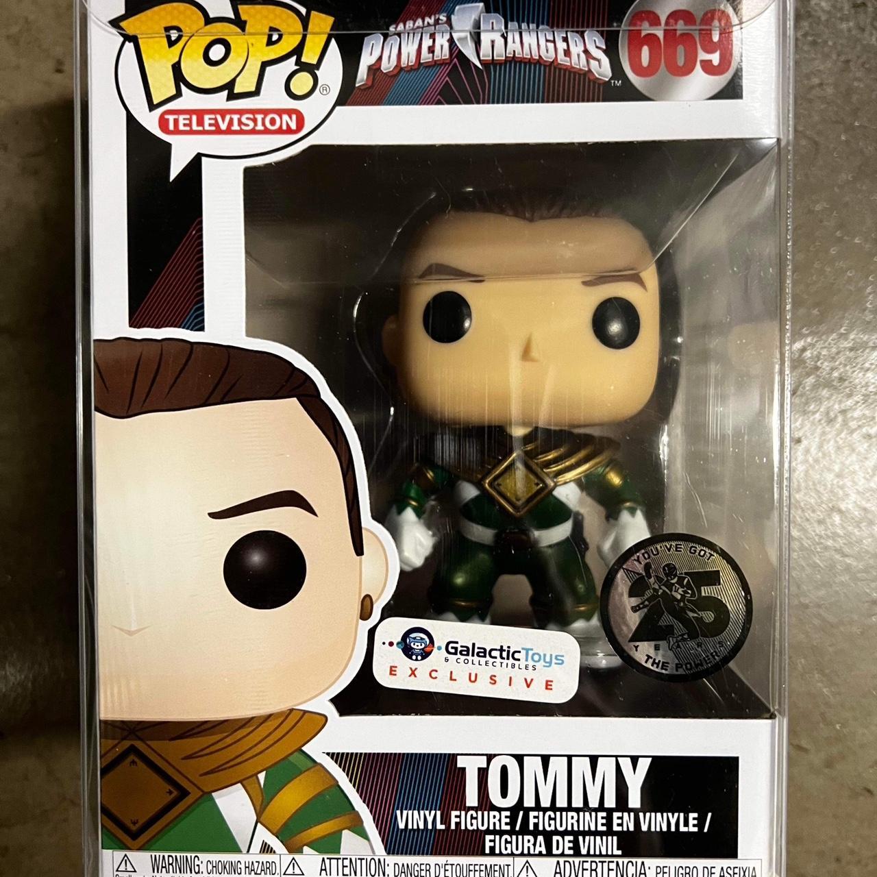 Power Rangers Funko POP! Tommy (Galactic Toys) - Depop