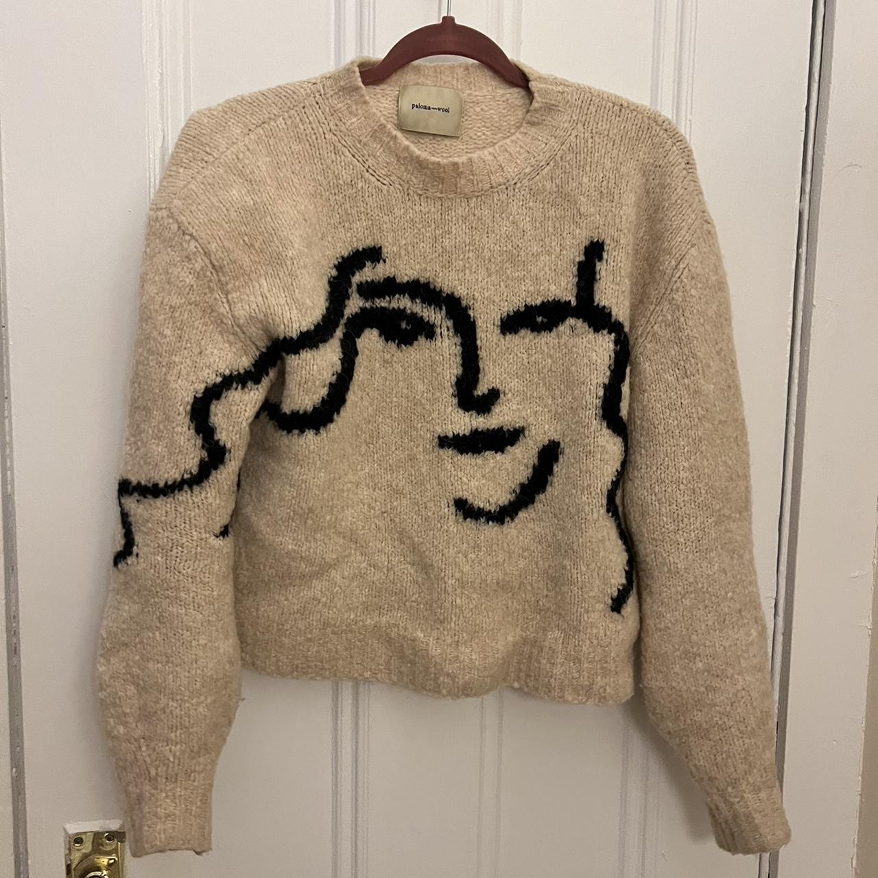 Paloma Wool Anita face sweater size S unisex...