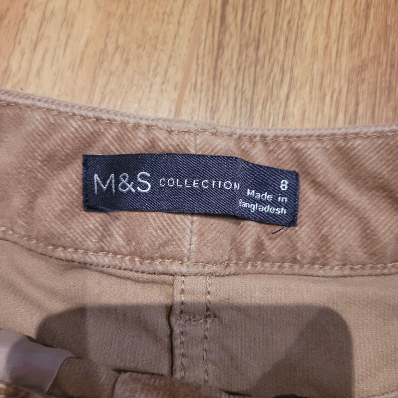 Marks & Spencer Women's Brown and Tan Skirt Depop