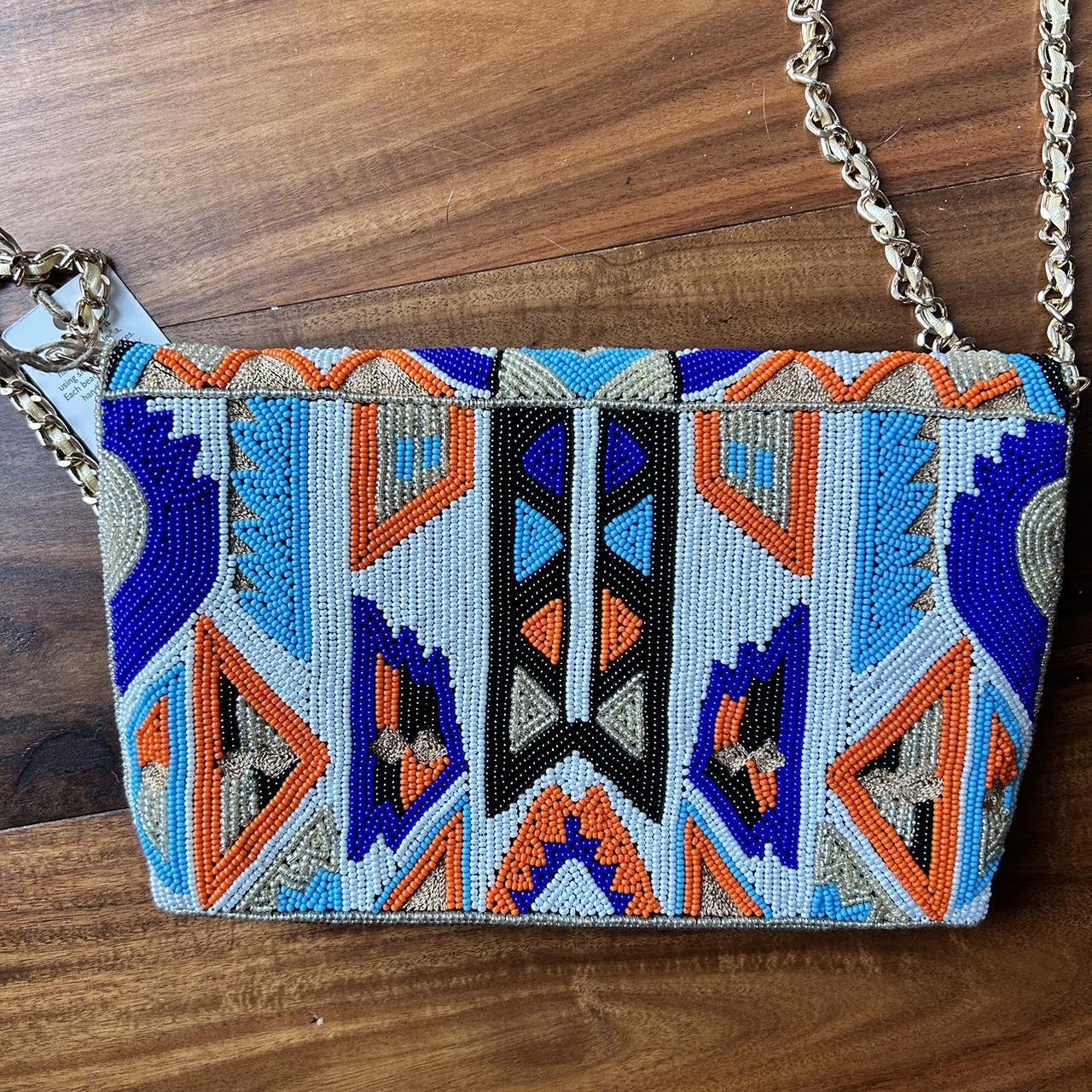 beaded clutch from aspiga brand new clutch Depop