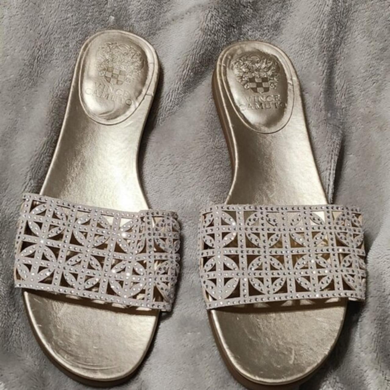 Rhinestone Sandals Vince Camuto Silver Sandals Women's Vince