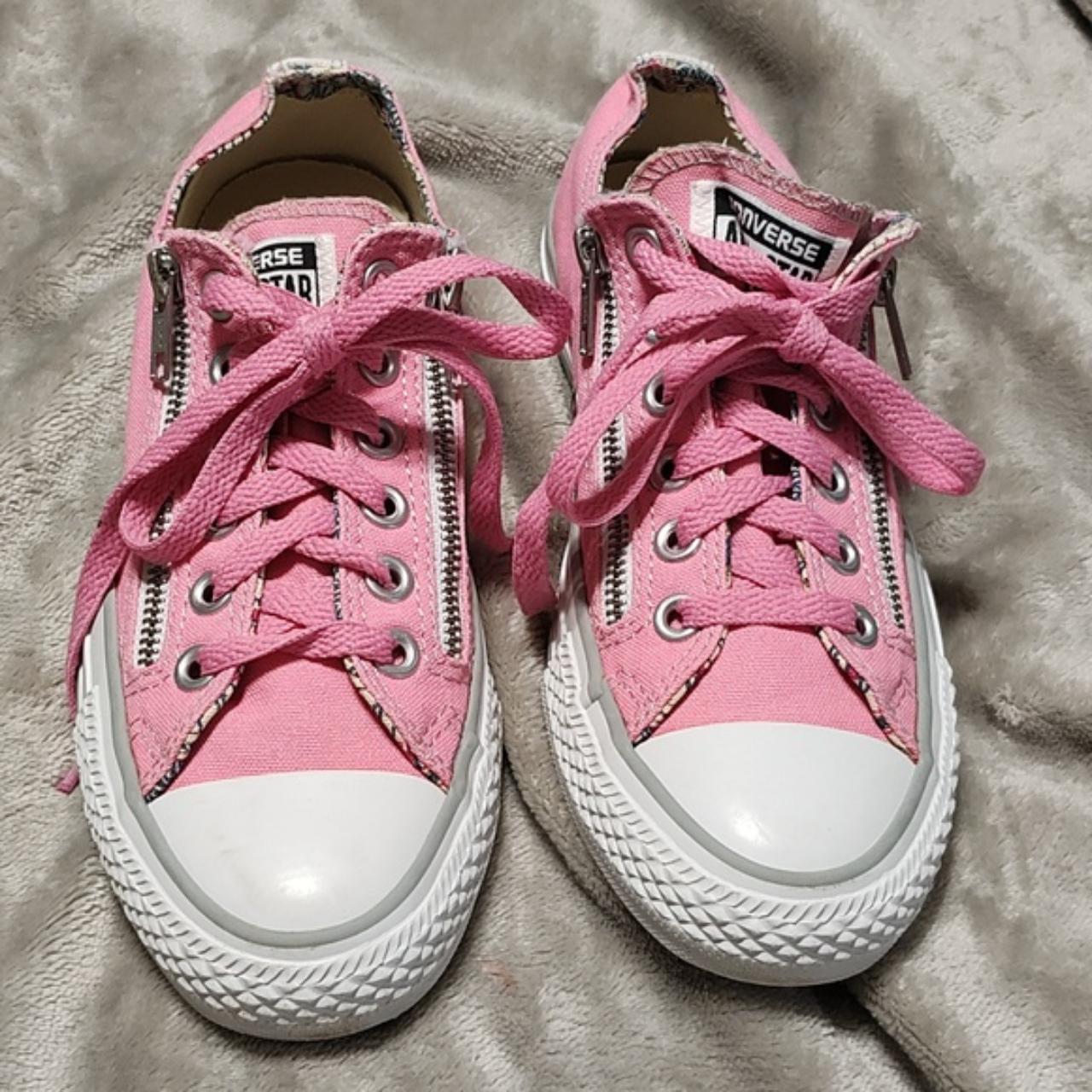 Double lace converse best sale