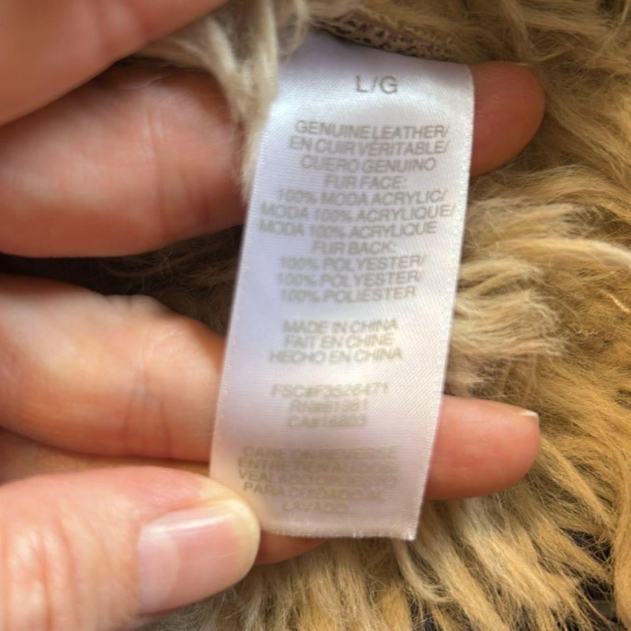 Source Unknown Women's Vest - Cream/Brown - L – L… - image 5