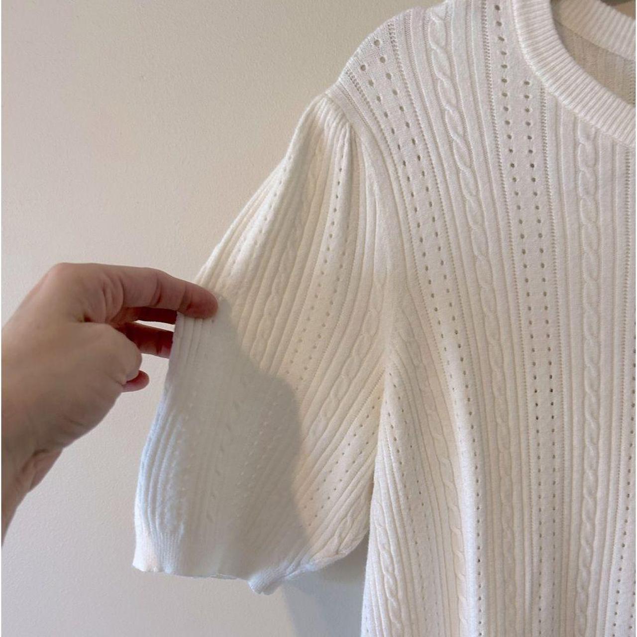 Source Unknown Women's Sweater - White - XL – Mar… - image 3