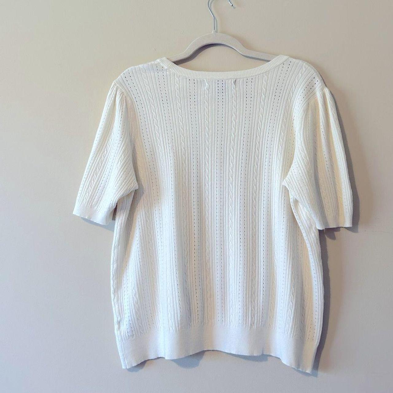 Source Unknown Women's Sweater - White - XL – Mar… - image 4