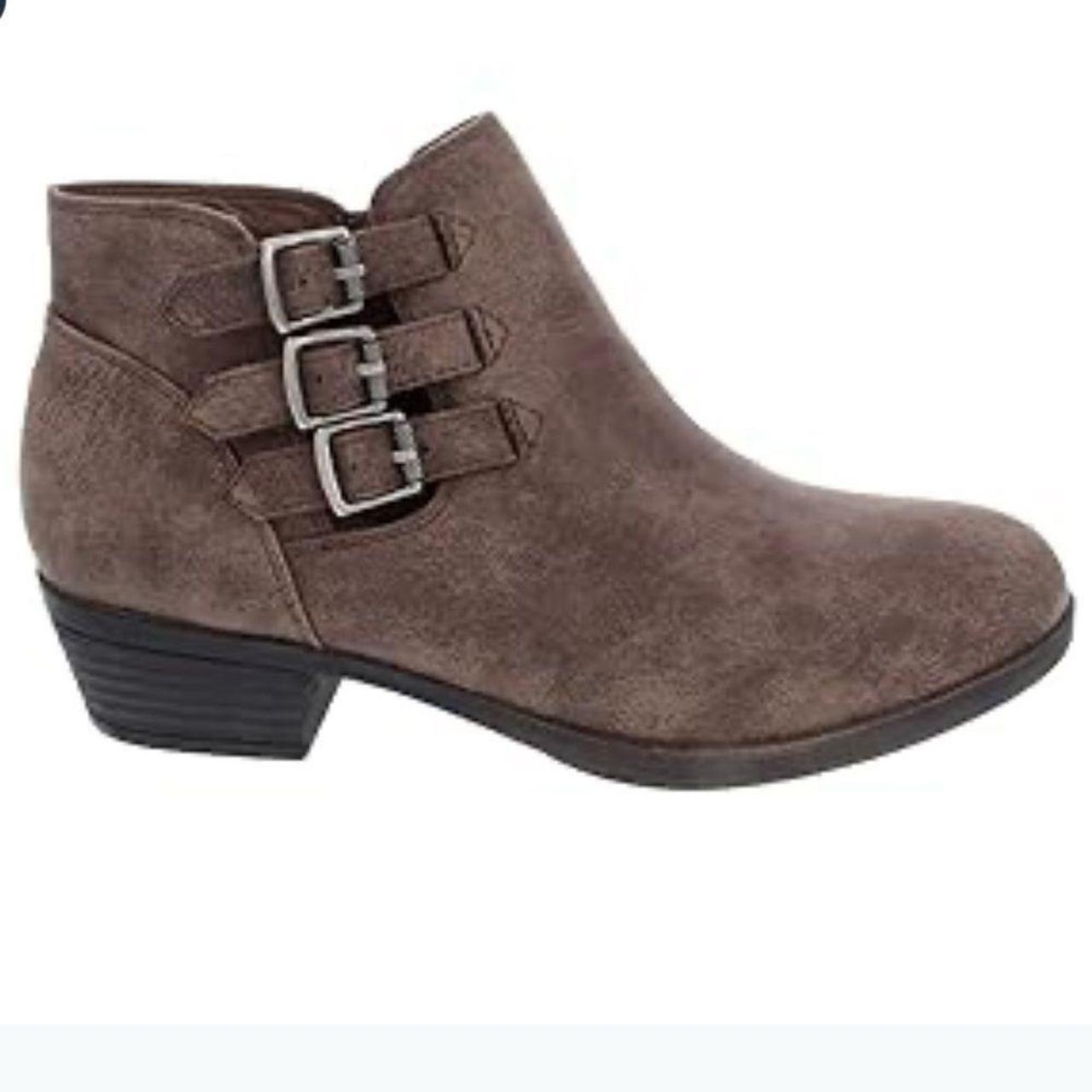 Ladies Rampage Brown newest Suede Ankle Boots