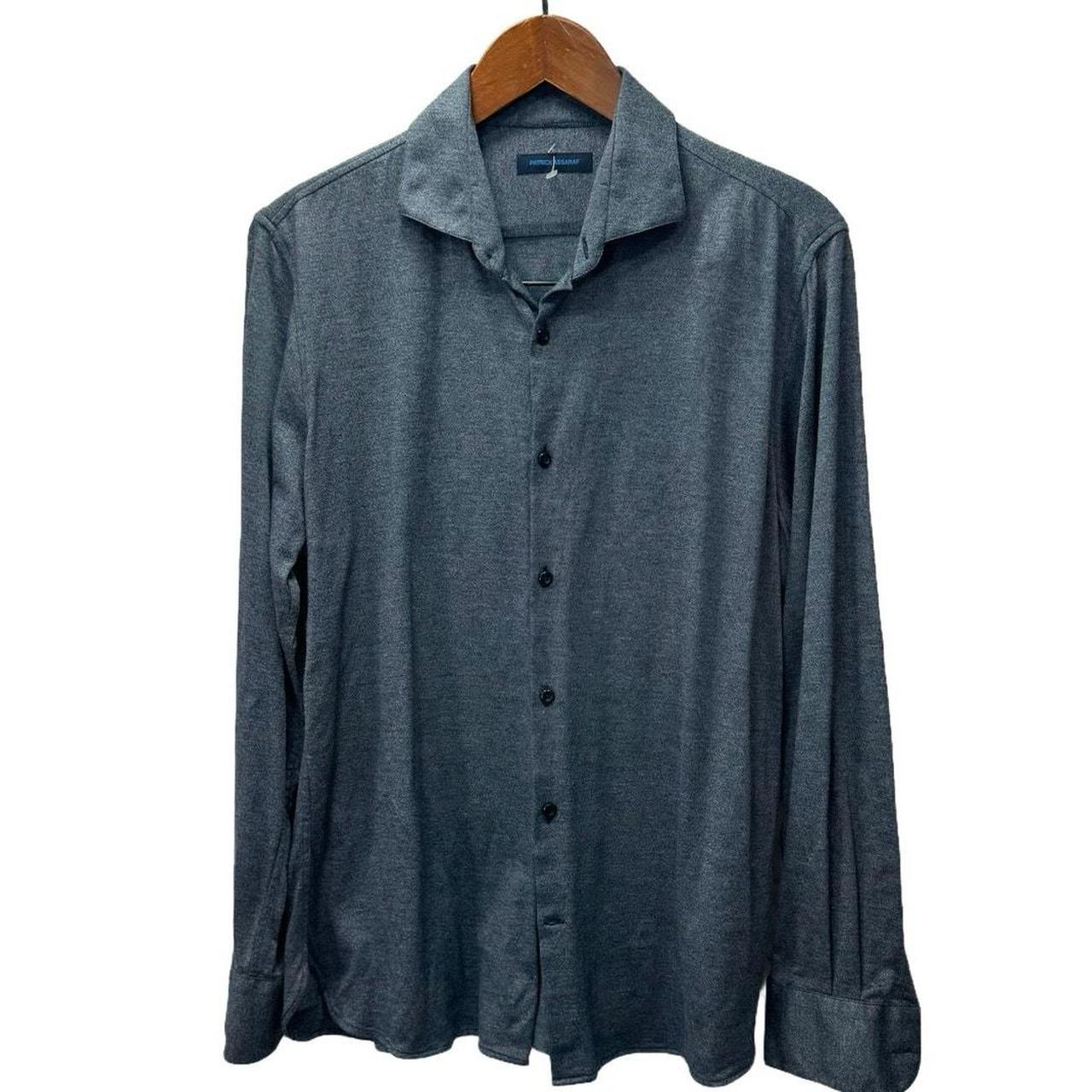 Patrick Kelly Men's Shirt - Blue - XL – Patrick Assaraf Men's Shirt sz XL Cotton …