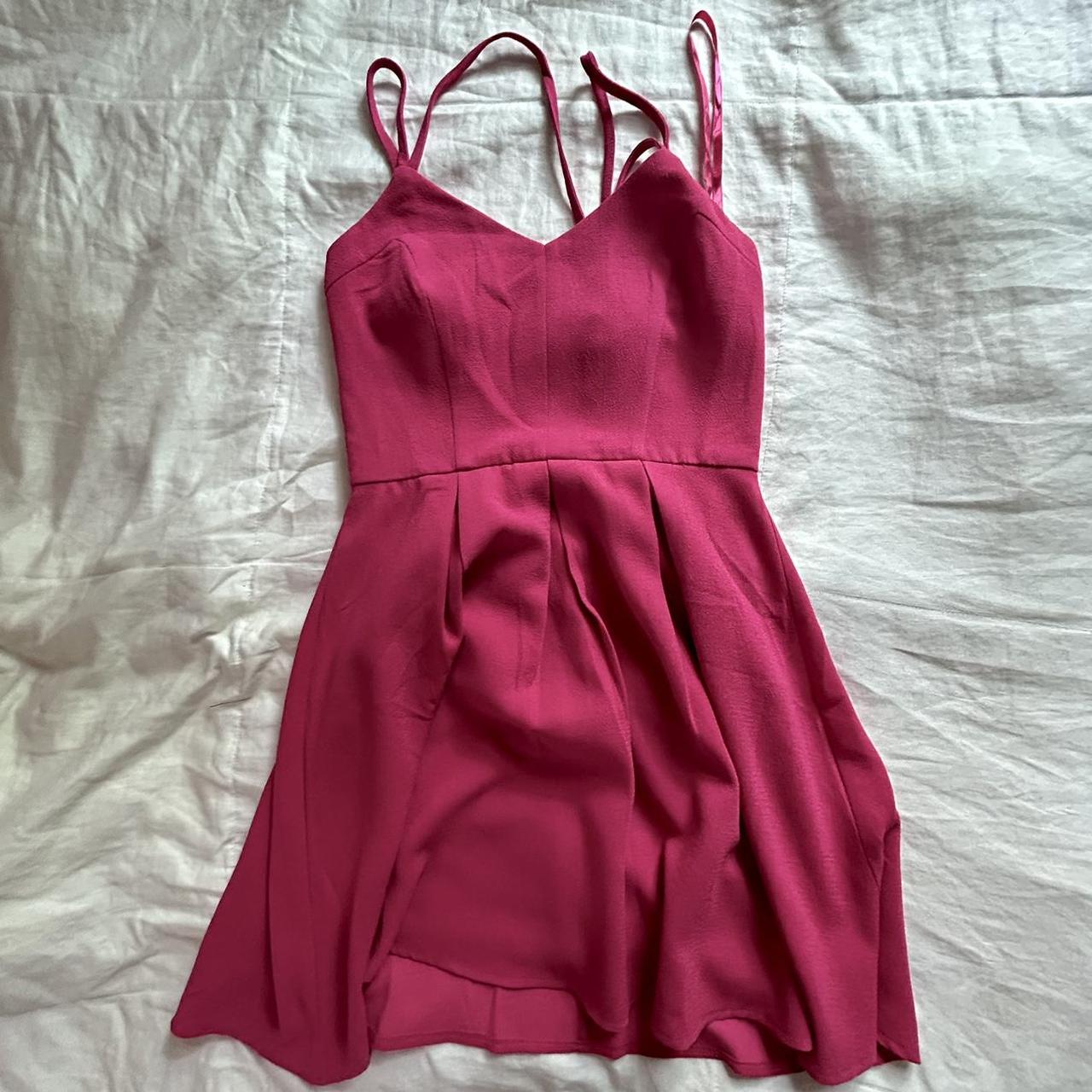 Women’s Hot Pink LuLu’s Dress / Size Small, but... - Depop