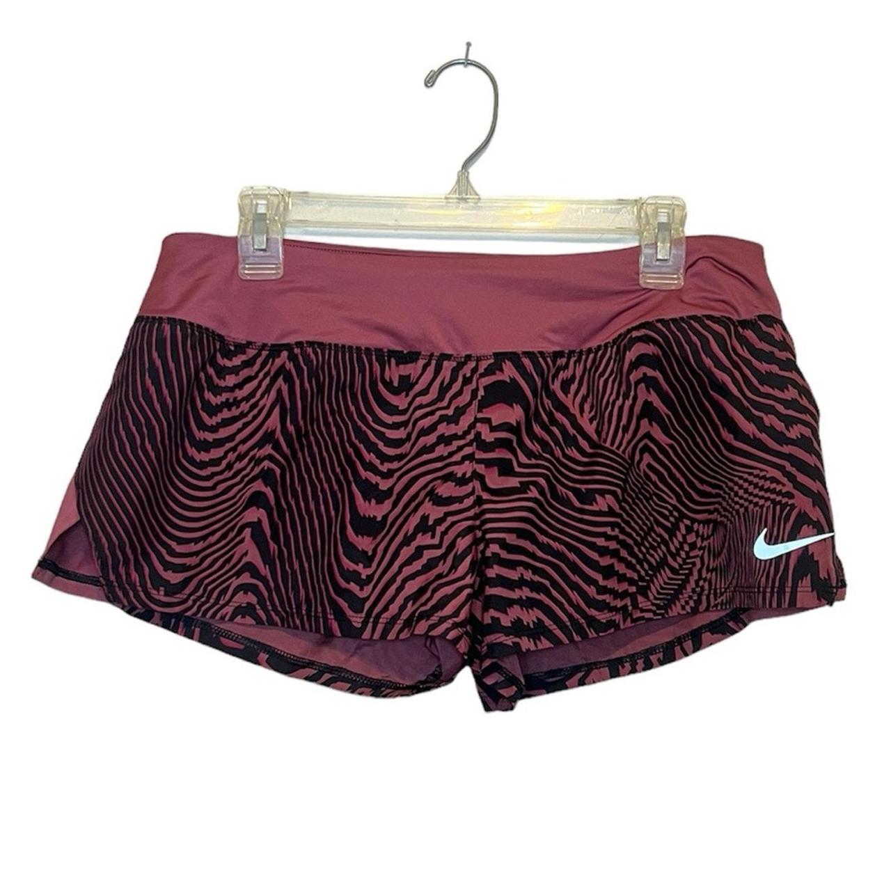 Nike Dri-Fit Patterned Zebra Shorts Large Depop