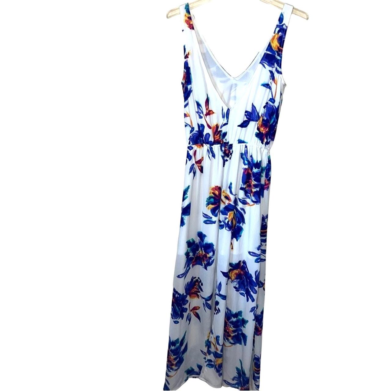 Show me your mumu Kendall dress blue high quality