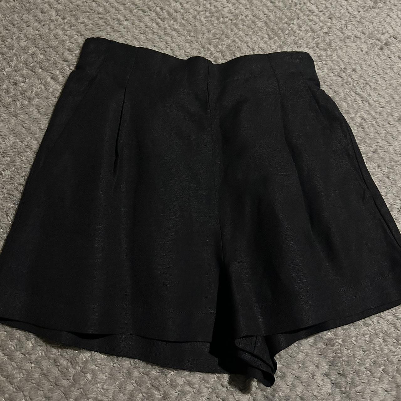 Black shorts outlet in spanish