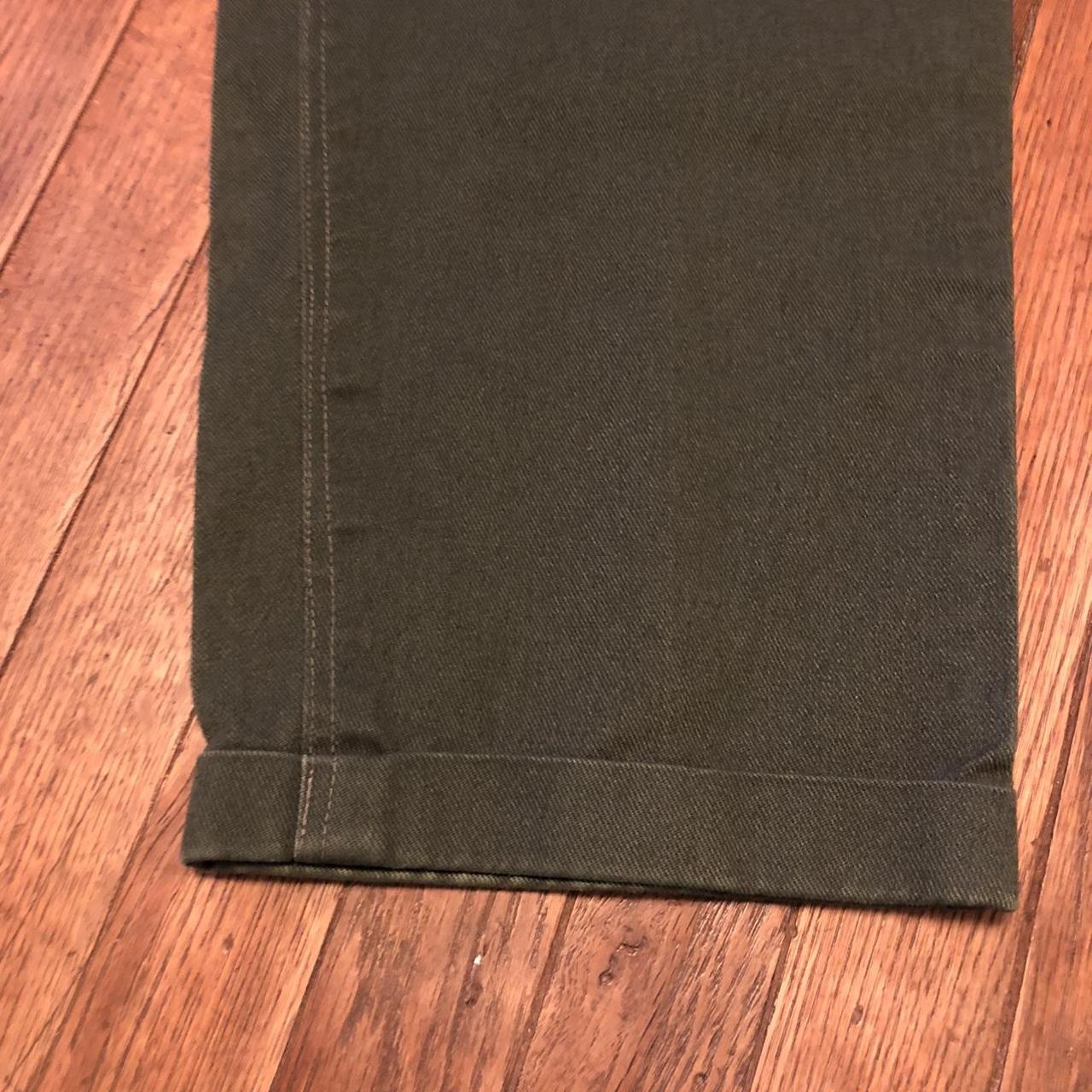 Ben Davis Men's Green Trousers Depop