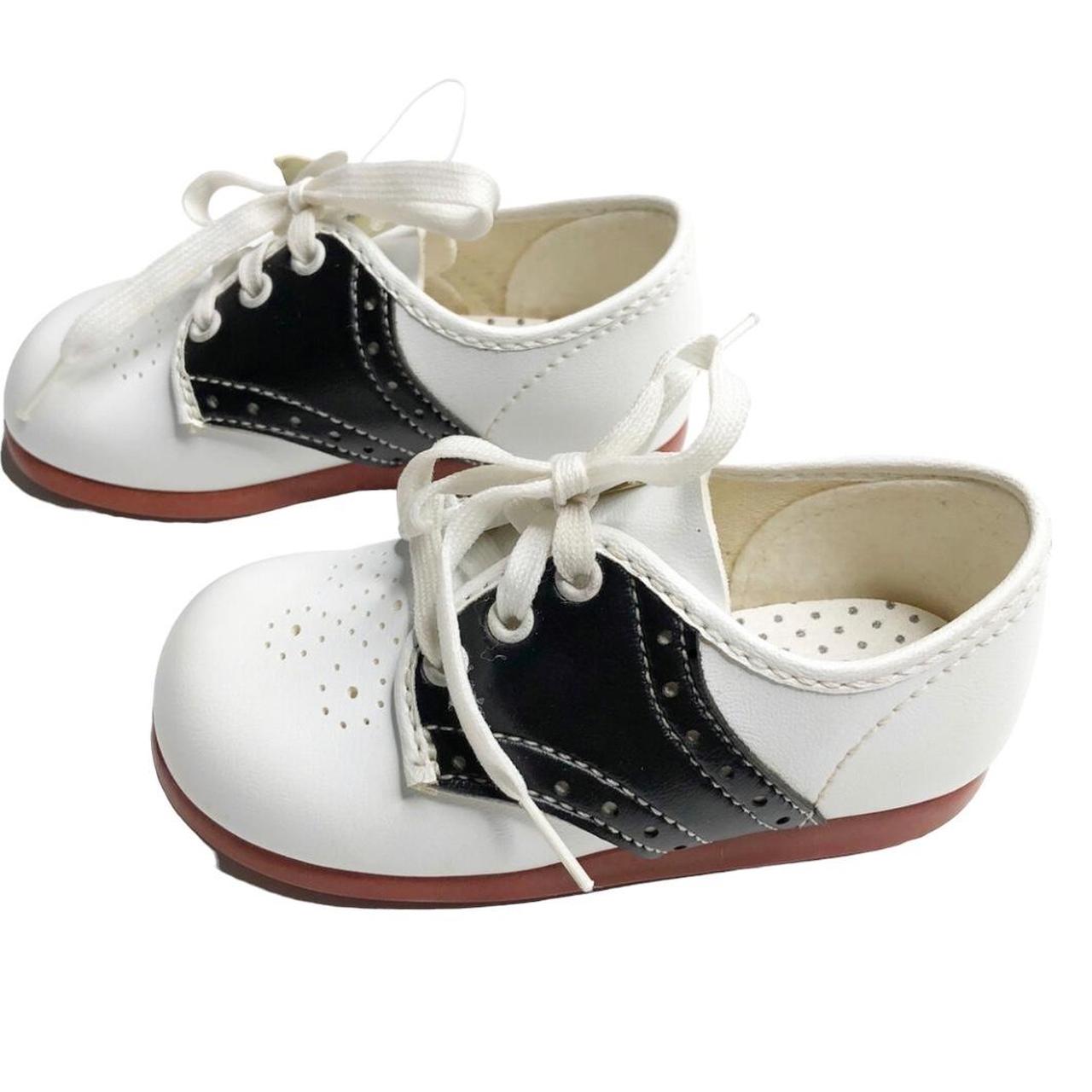 Vintage 1970s Dyna Kids Saddle Shoes Depop