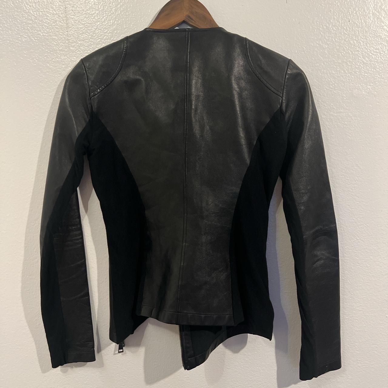 Emporio Armani Women's Black Jacket | Depop