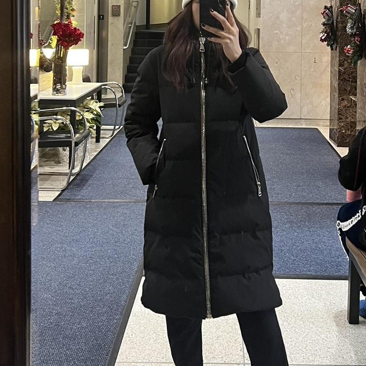 Dkny hooded on sale down puffer coat