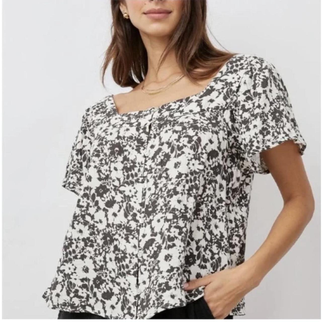 Rails Women's Blouse - Multi/White - XS – Rails M… - image 1