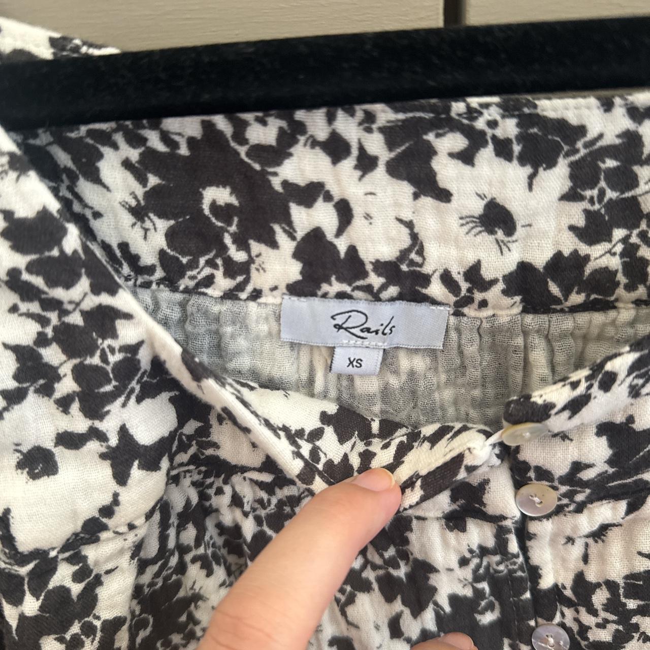 Rails Women's Blouse - Multi/White - XS – Rails M… - image 3