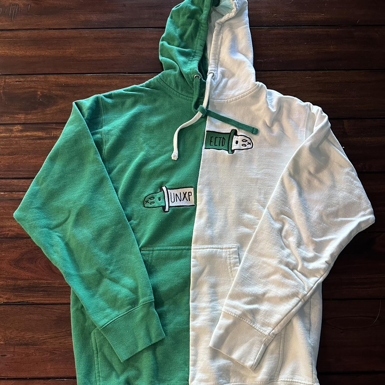 UNXPECTED split hoodie Limited release hoodie Green