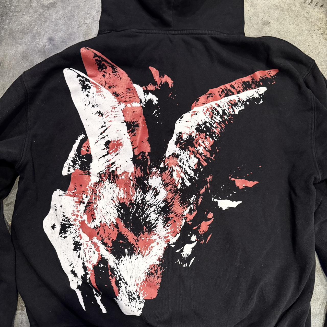 Hot Topic Men's Hoodie Black/Red S – Black Slipknot Iowa