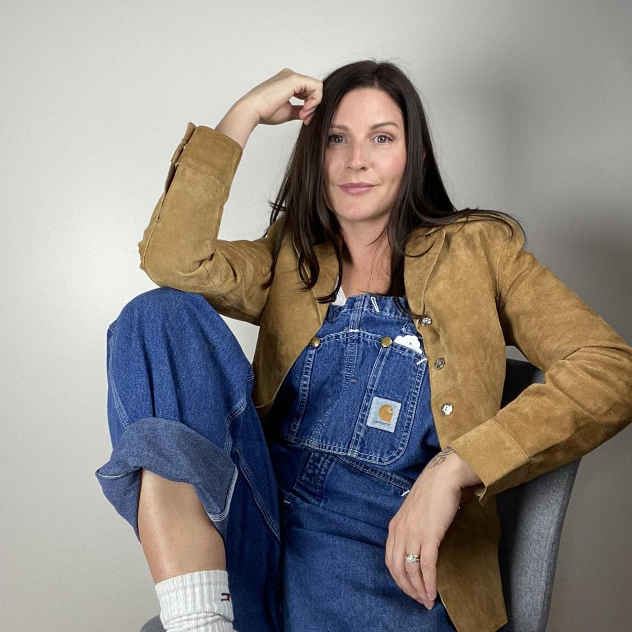 Vintage Carhartt Denim Overalls No Tags Waist Depop vintage-carhartt-denim-overalls-no-tags-waist-depop