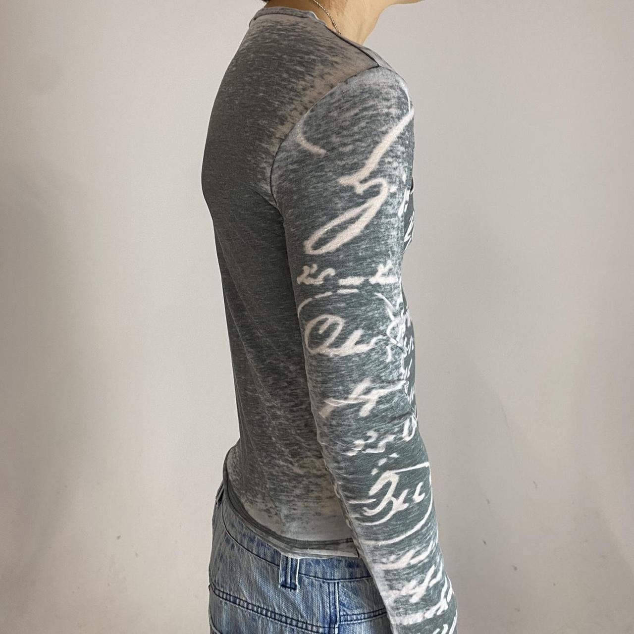 Burnout Handwritten Long Sleeve Tee